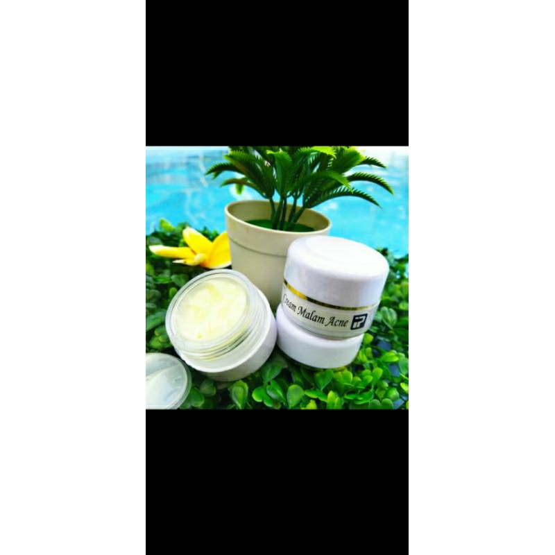 cream malam acne ipung original
