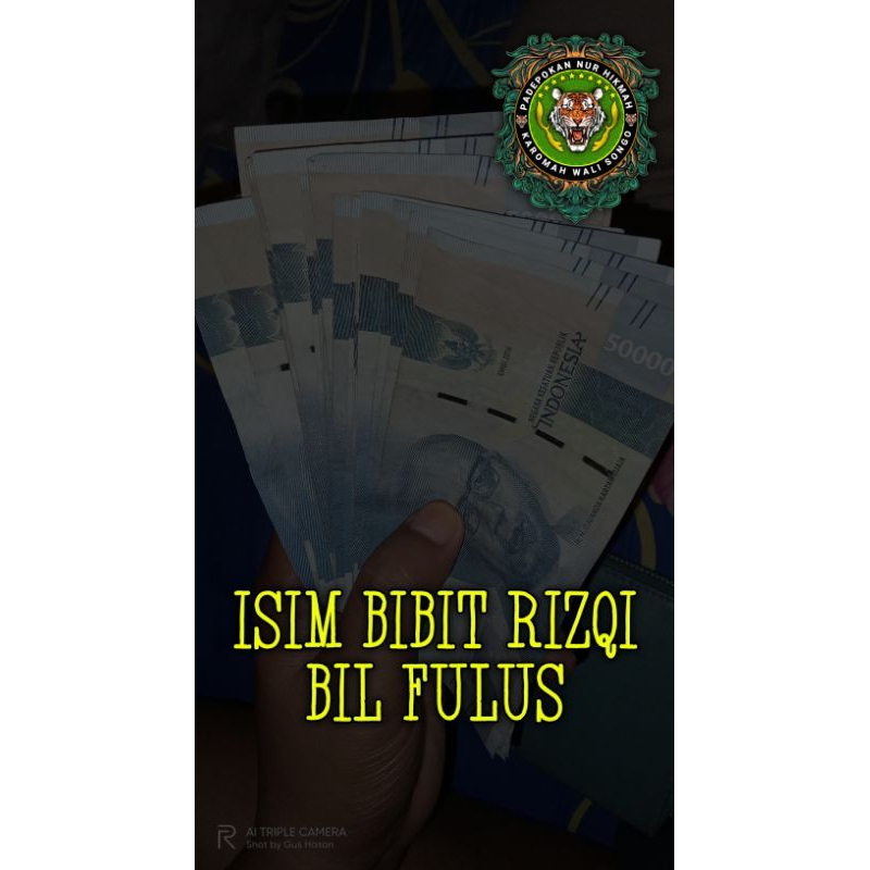 

ISIM BIBIT RIZQI BIL FULUS