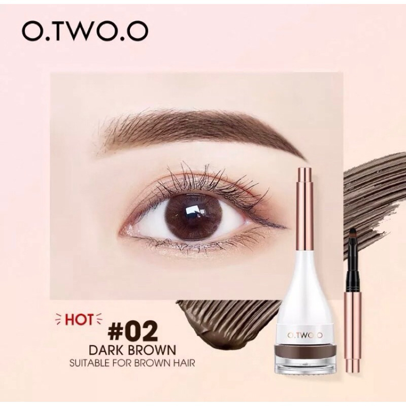 O.TWO.O Eyebrow Dying Cream Shaping Waterproof Eyebrow