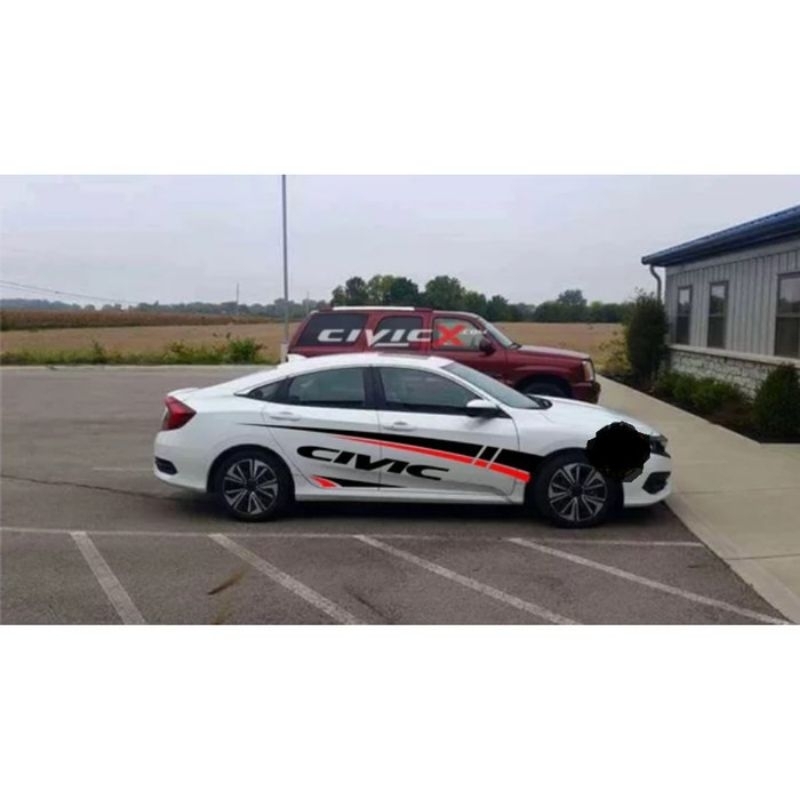 promo sticker stiker mobil civic mobil sedan stiker list stiker mobil Civic
