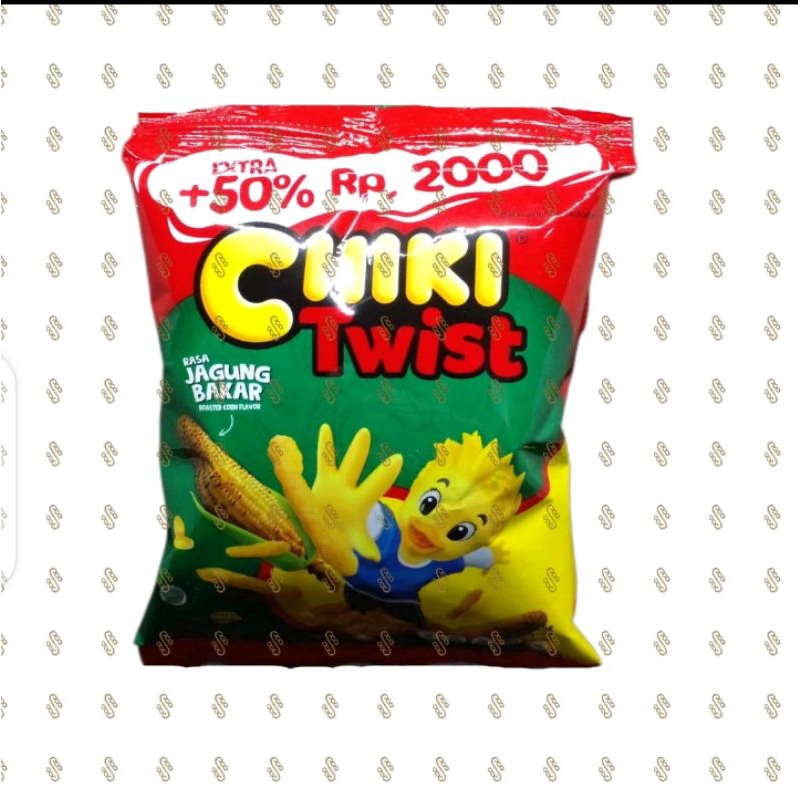 

chiki twist jagung bakar