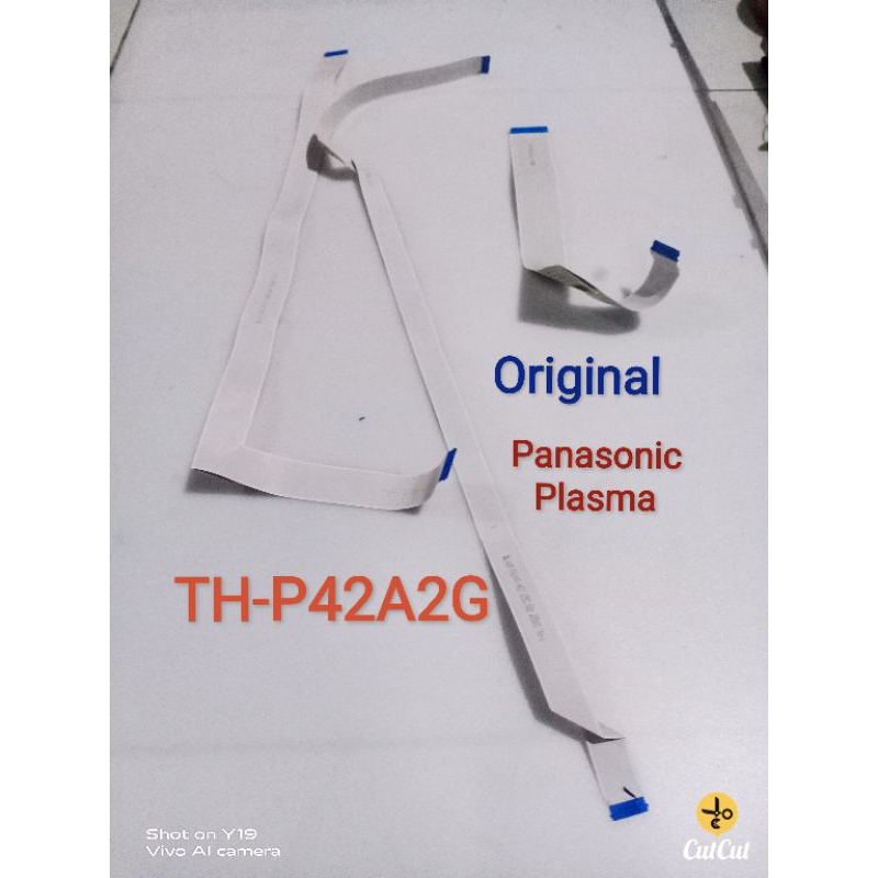 1 Set Kabel Fleksibel Kabel Flexibel Kabel LVDS LVDS Panasonic Plasma THP42A2G Thp42a2g P42A2G