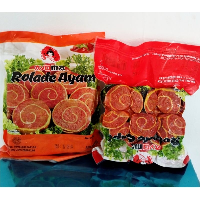 

Ayoma Rolade Ayam / Rolade Sapi isi 18 pcs