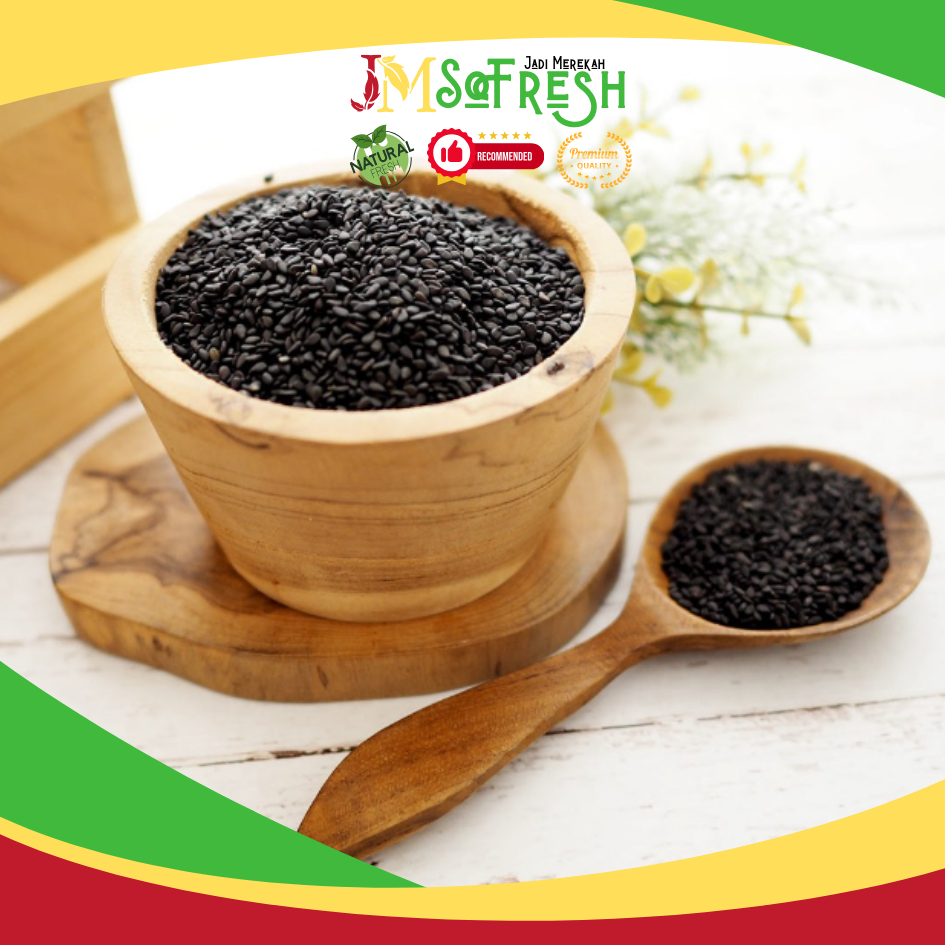 

[JM_SoFresh] Biji Wijen Hitam / Bijan Hitam / Black Sesame