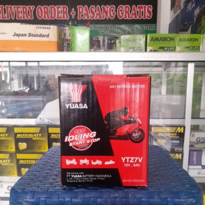 Aki Yuasa YTZ7V for NMAX, PCX, ADV