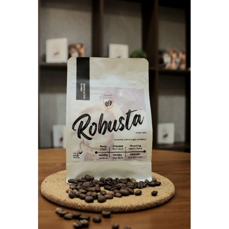 

Biji kopi Robusta Platinum Kerinci Sumatra Barat | 200g