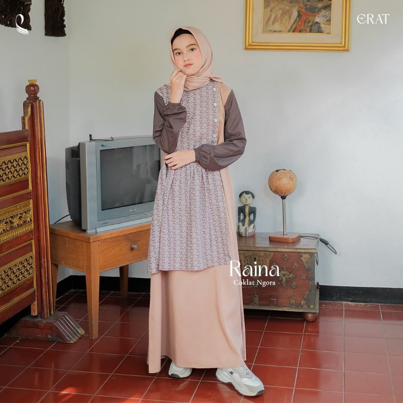 GAMIS ANAK RAINA DRESS BY SYLLA