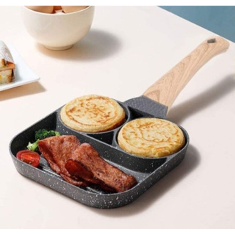 M1 COD - MS01 Wajan Telur Anti Lengket Panci Telur Pancake  EGG GRILL PAN / TEFLON BURGER / TEFLON A