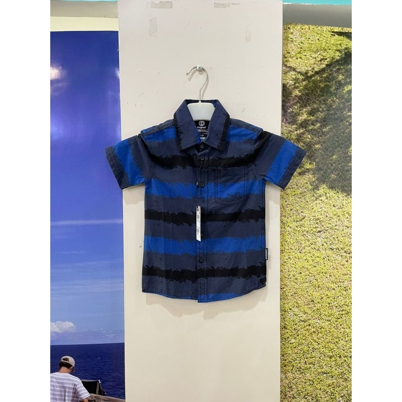 Kemeja anak pria Spyderbilt KSHS058NVY