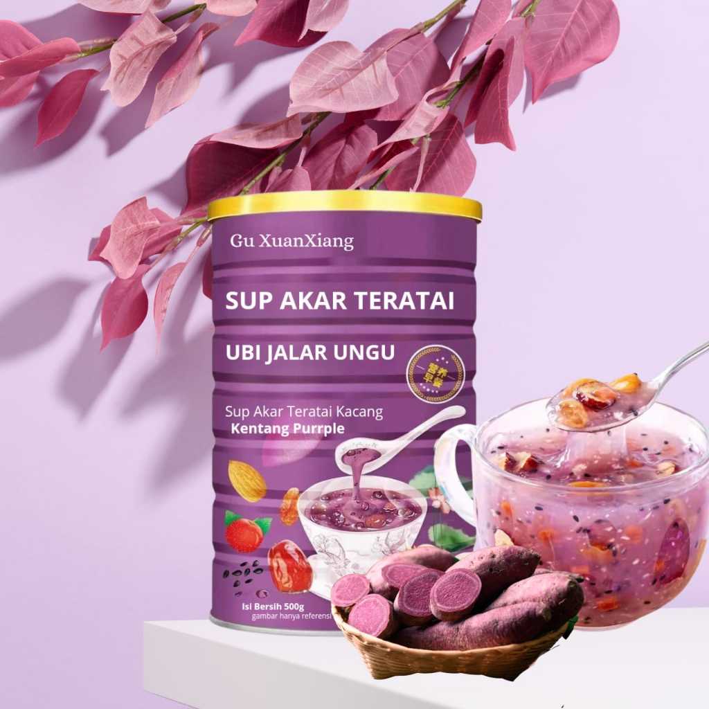

Prrple Ou Fen Lotus Root Powder Akar Teratai Tepung 500g