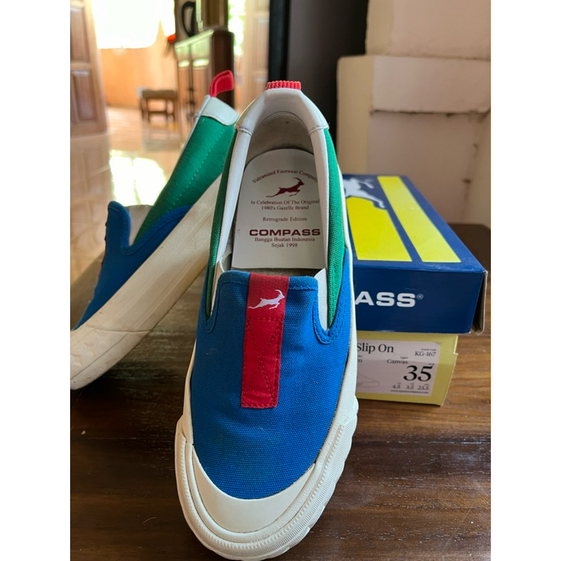 BLOOM HEELS HEYLOCAL.ID DAN COMPASS SLIP ON (PRELOVE)