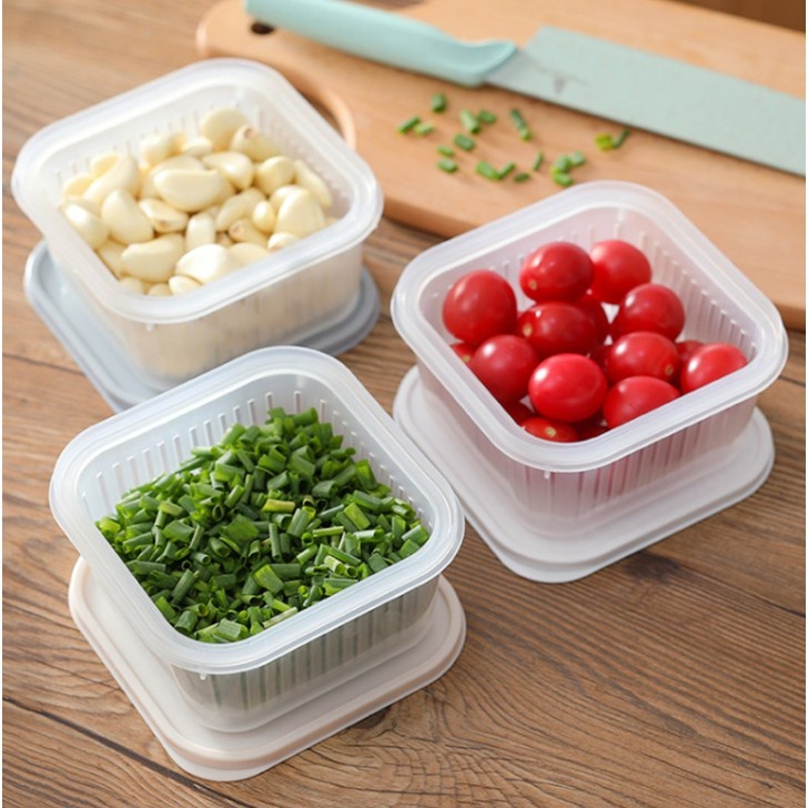 KOTAK PENYIMPANAN BUAH DAN SAYURAN | KOTAK TIRISAN SAYURAN