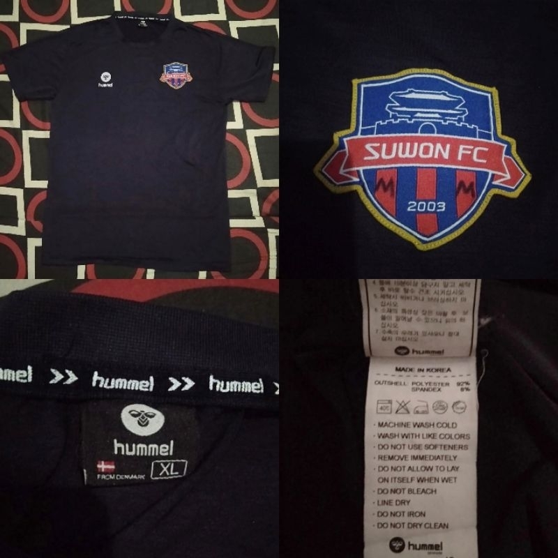 KAOS T-SHIRT JERSEY SUWON FC SIZE XL ORIGINAL HUMMEL