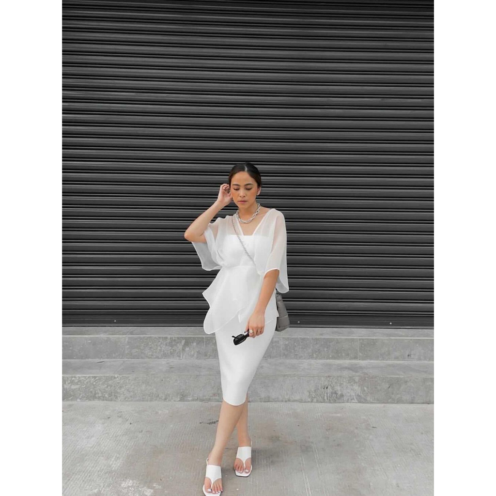 Sewa Baju Dress / Sewa Baju Kondangan White