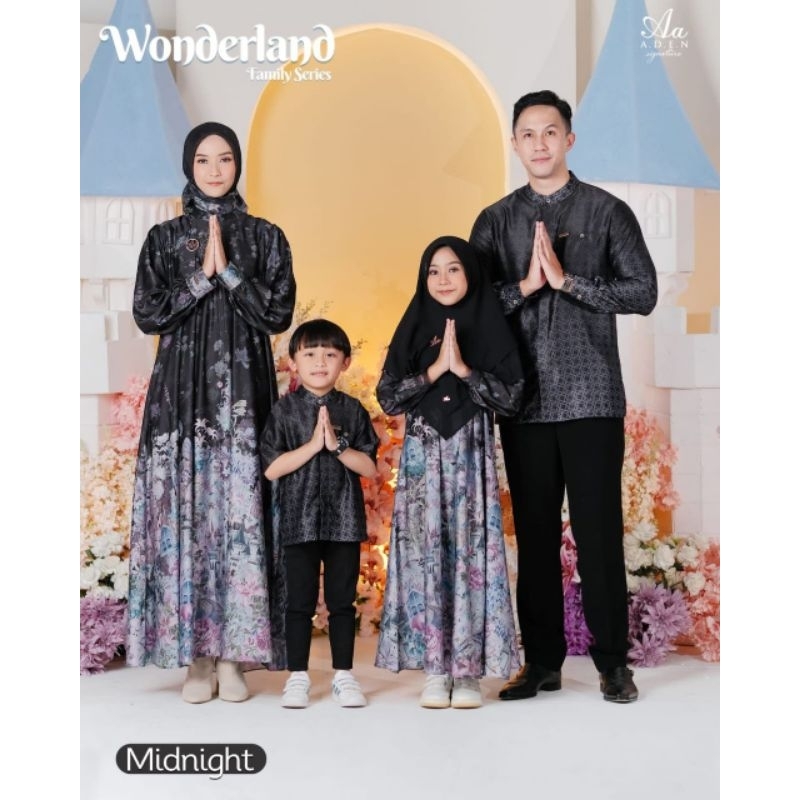 WONDERLAND FAMILY SERIES ADEN HIJAB SIGNATURE SARIMBIT IDUL FITRI