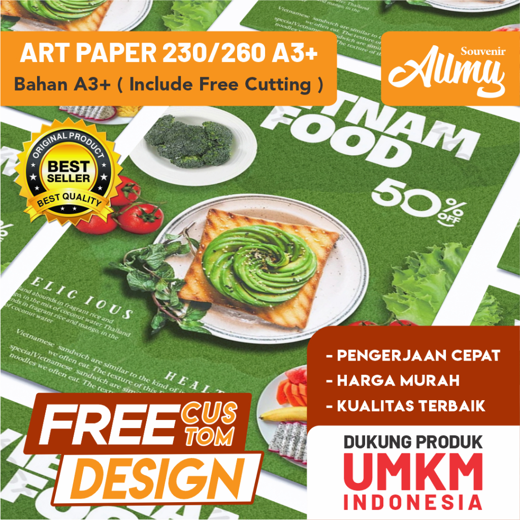 

Cetak Label A3+ Sehari Jadi / Cetak Label Makanan