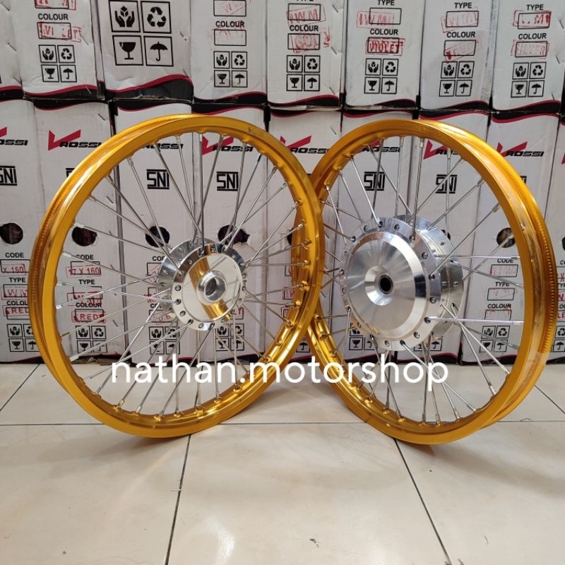 VELG BEAT FI BEAT ESP BEAT DELUXE VARIO SCOOPY GENIO RING 17 MERK V ROSSI ORIGINAL - PELEK BEAT RING