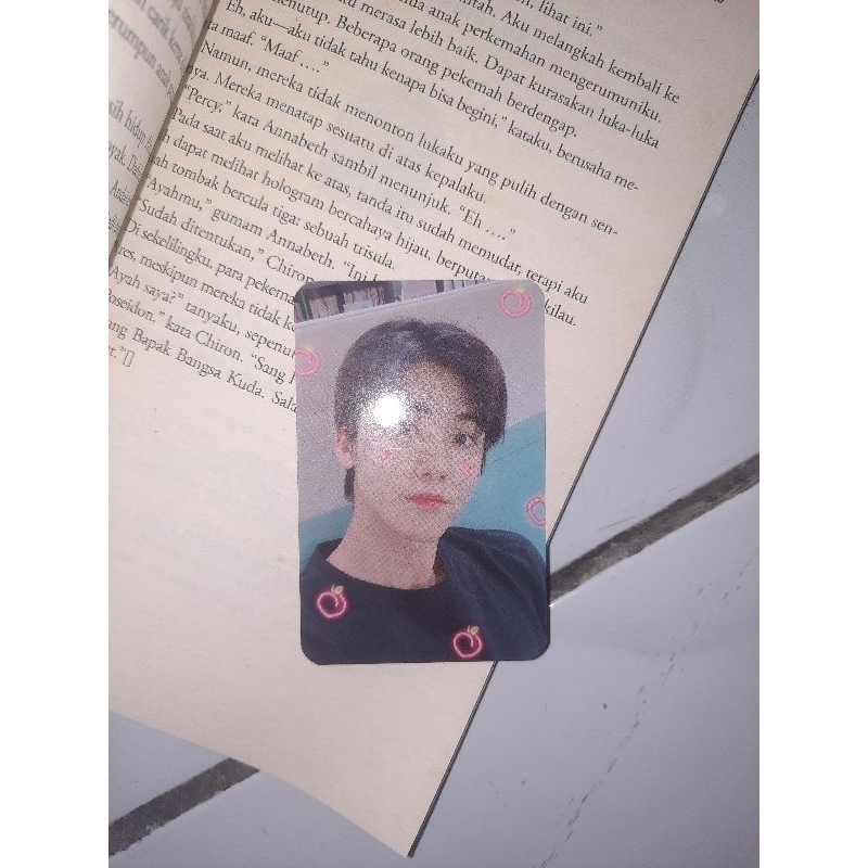 pc photocard jaemin benefit bene yzy hot sauce yizhiyu official nct dream