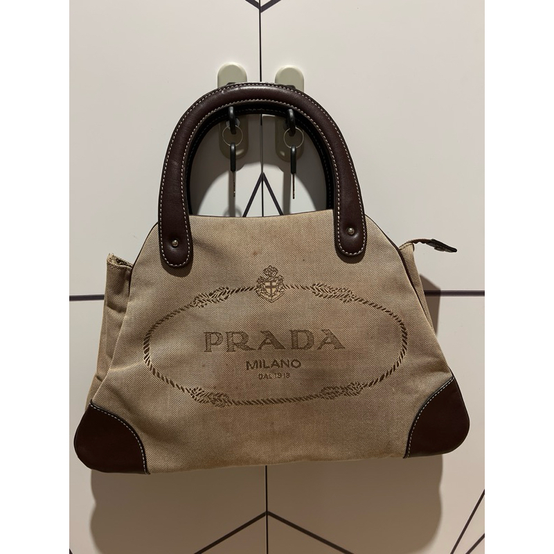 Tas Prada Jacquard Preloved