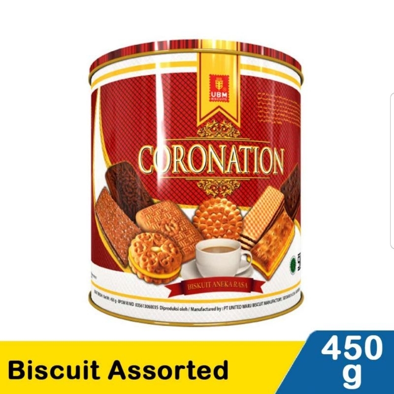 

CORONATION BISCUITS ASSORTED 450G