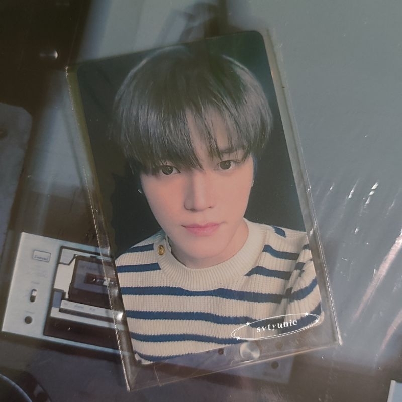 PC PHOTOCARD NCT 127 TAEYONG TY BE THERE FOR ME BTFM FANSIGN FS APPLEWOOD JAKARTA