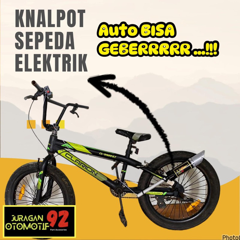 knalpot sepeda balap suara zx25 knalpot sepeda ontel sepeda bmx sepeda listrik knalpot sepeda mainan