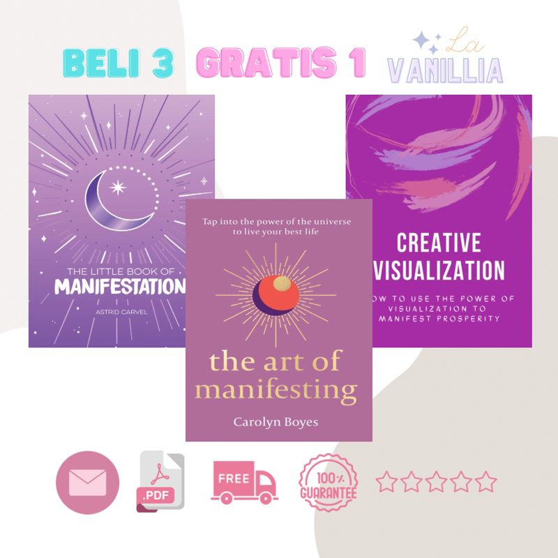 

The Little Book of Manifestation Art of Manifesting Creative Visualization Astrid Carvel Carolyn Boyes