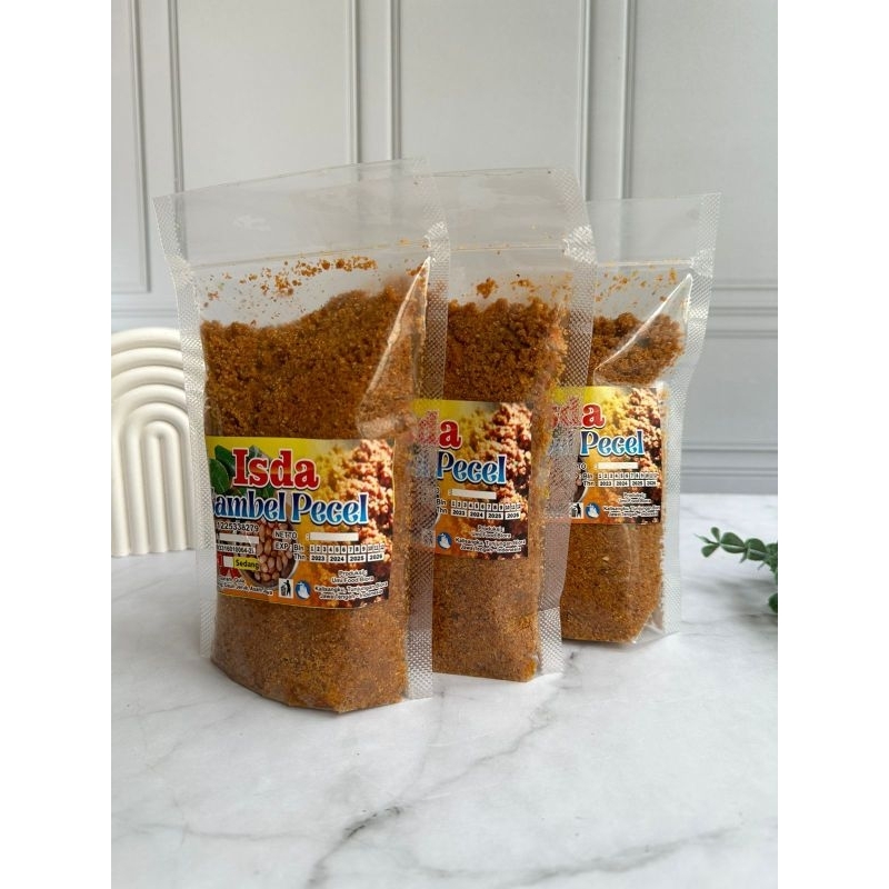 

Sambel pecel "ISDA" (Titipane Ibuk by Micaka) KHAS BLORA Kemasan 250gr