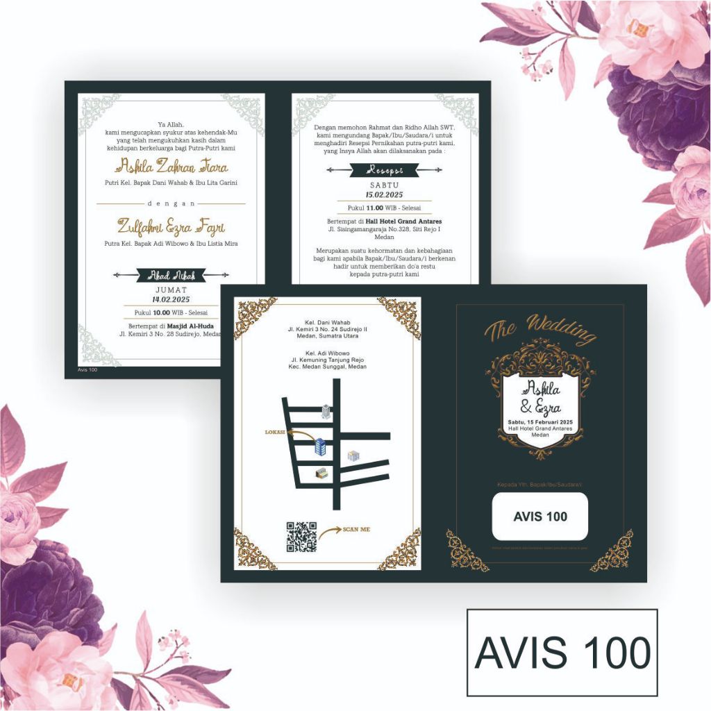 Undangan Avis 100-105