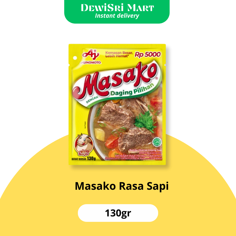

Masako Sapi 130gr - Dewi Sri Mart