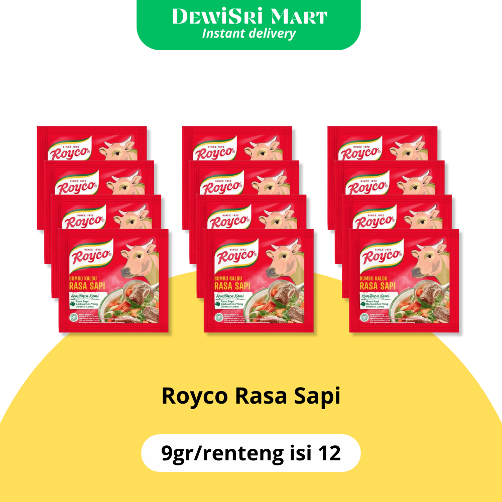 

Royco Sapi Sachet Perenteng isi 12 - Dewi Sri Mart