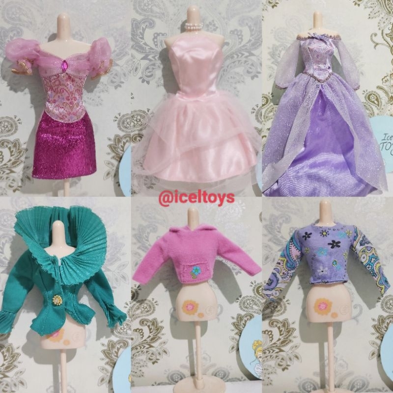 Baju Barbie Preloved Mattel