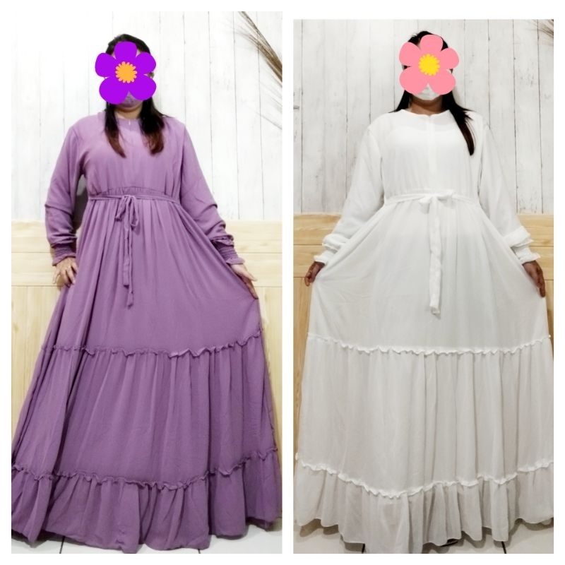 SALE CUCI GUDANG standart jumbo dress gamis premium