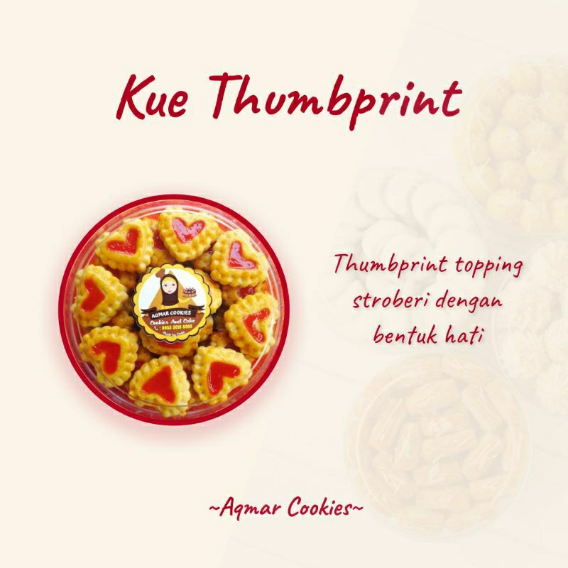 

Kue Kering Thumbprint Love 500 gr | Kue Lebaran