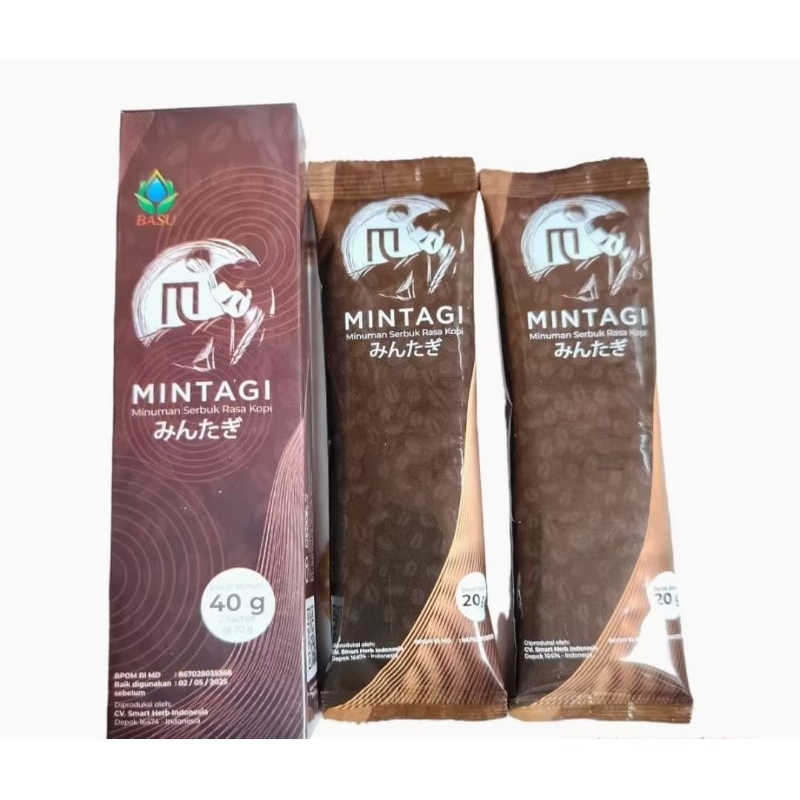 

Kopi Mintagi Kopinya Pria Dewasa Original Produk isi 2 sachet.