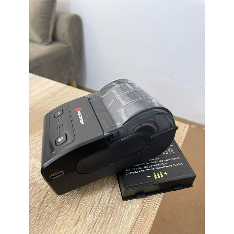 Printer Bluetooth Label Thermal Sticker Cetak Resi Alamat Pengiriman Shopee  [android+ios] Sudah Bon