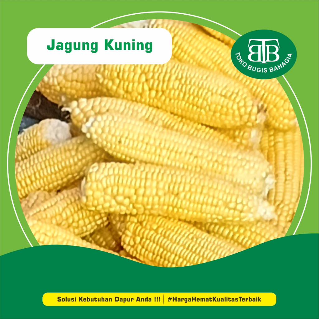 

Jagung Kuning Manis Per-biji Murah Makassar