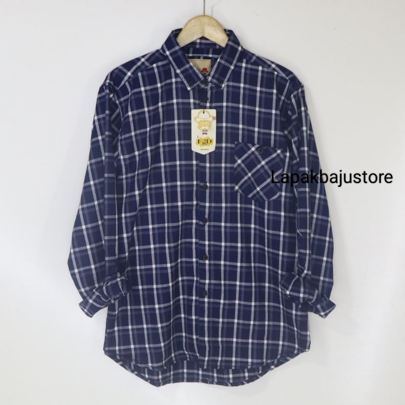 KEMEJA PANJANG FLANEL PREMIUM F2D