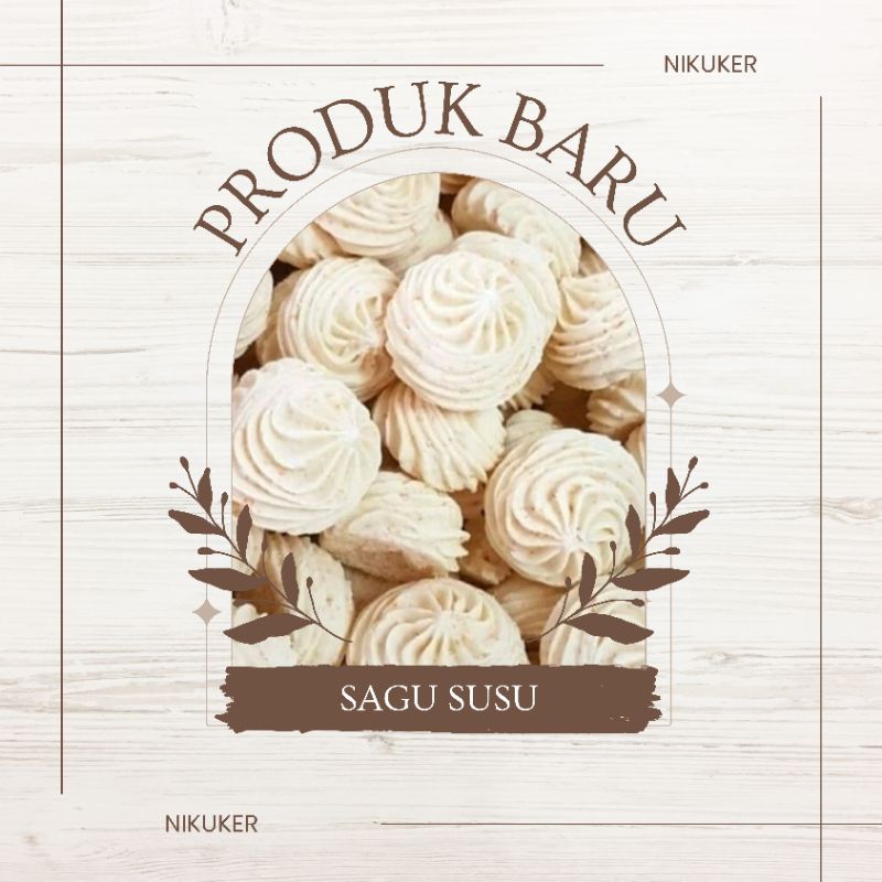 

KUE NASTAR SAGU SUSU
