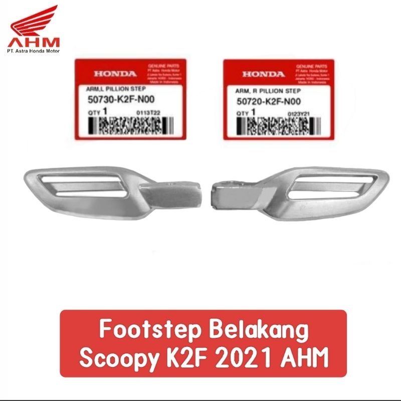 AHM Footstep pijakan kaki belakang Scoopy K2F 2021
