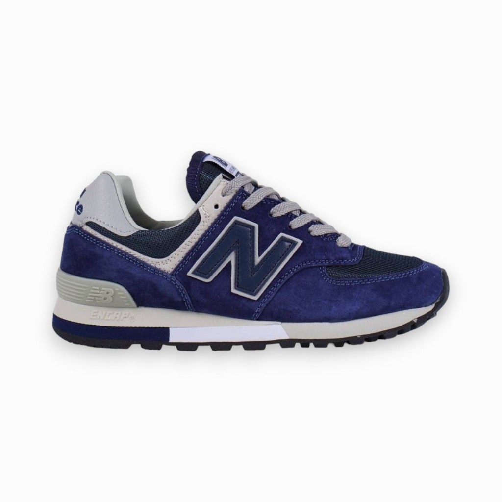 NEW BALANCE 576 NAVY ORIGINAL BNIB FULL TAG BARCODE BAHAN SUEDE LEATHER SIZE: 39/40/41/42/43/44 GRAT