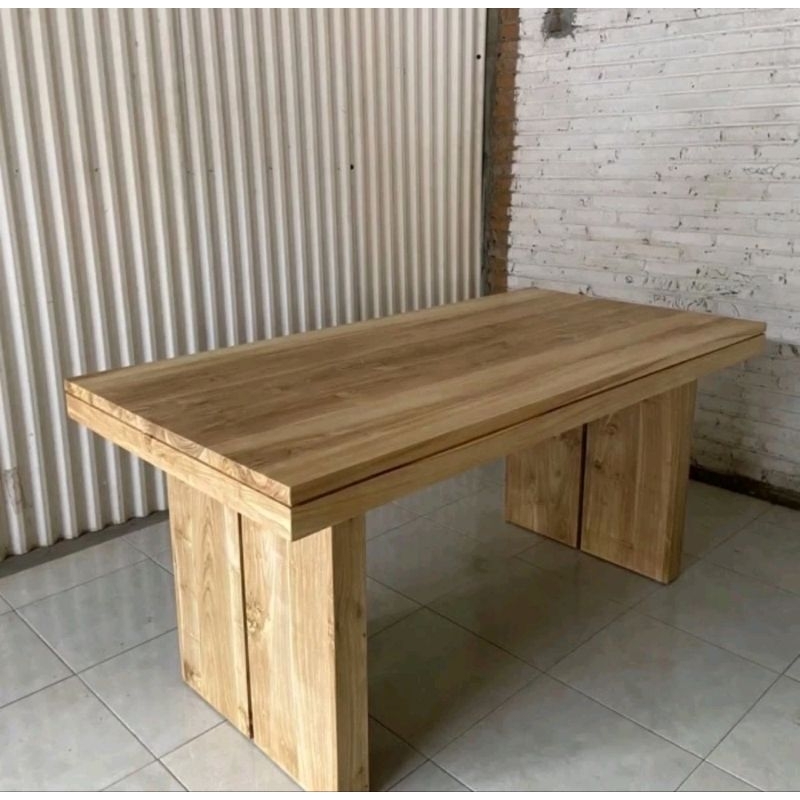 meja makan meja minimalis meja makan minimalis kayu jati