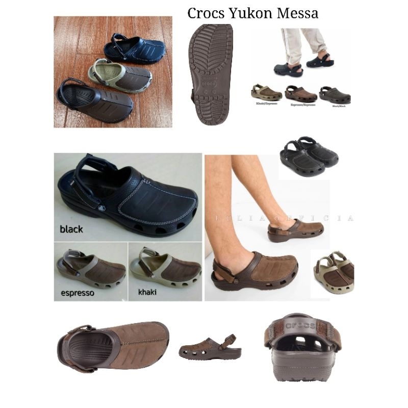 CROCS YUKON MESA MAN SEPATU SANDAL PRIA SANDAL CROCS