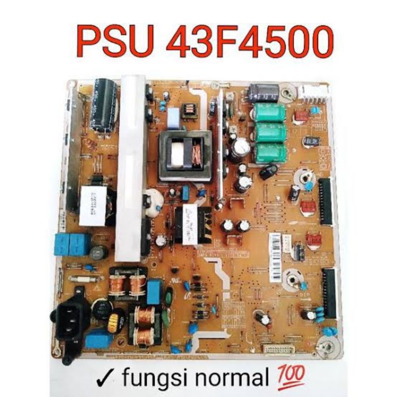 PSU/MESIN/POWER SUPLAY SAMSUNG PLASMA 43F4500
