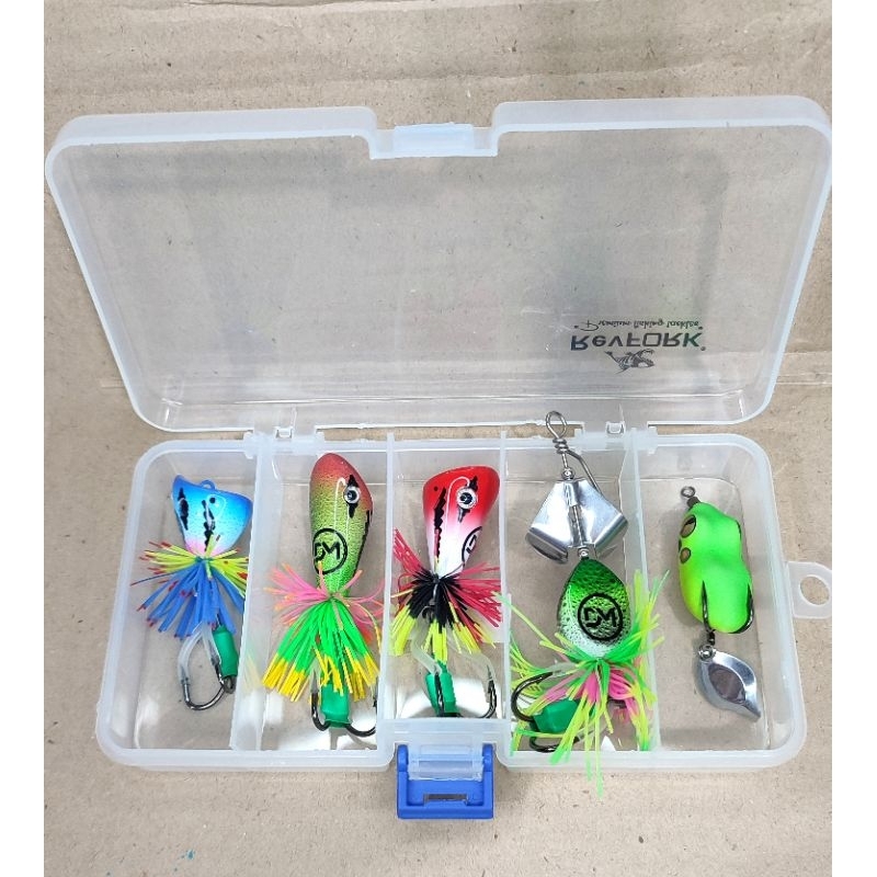 PAKET HARD LURE. PAKET LURE CASTING GABUS. UMPAN CASTING GABUS