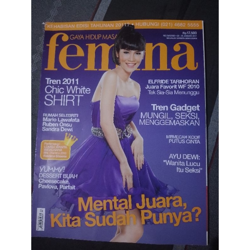 Majalah Femina, No.03/XXXIX, 22-28 Januari 2011