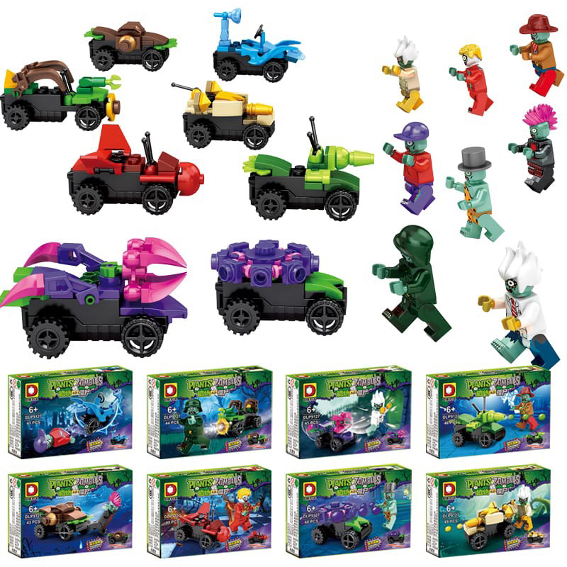 Mainan anak figure games plants vs zombies toys games anak viral plants versus zombies