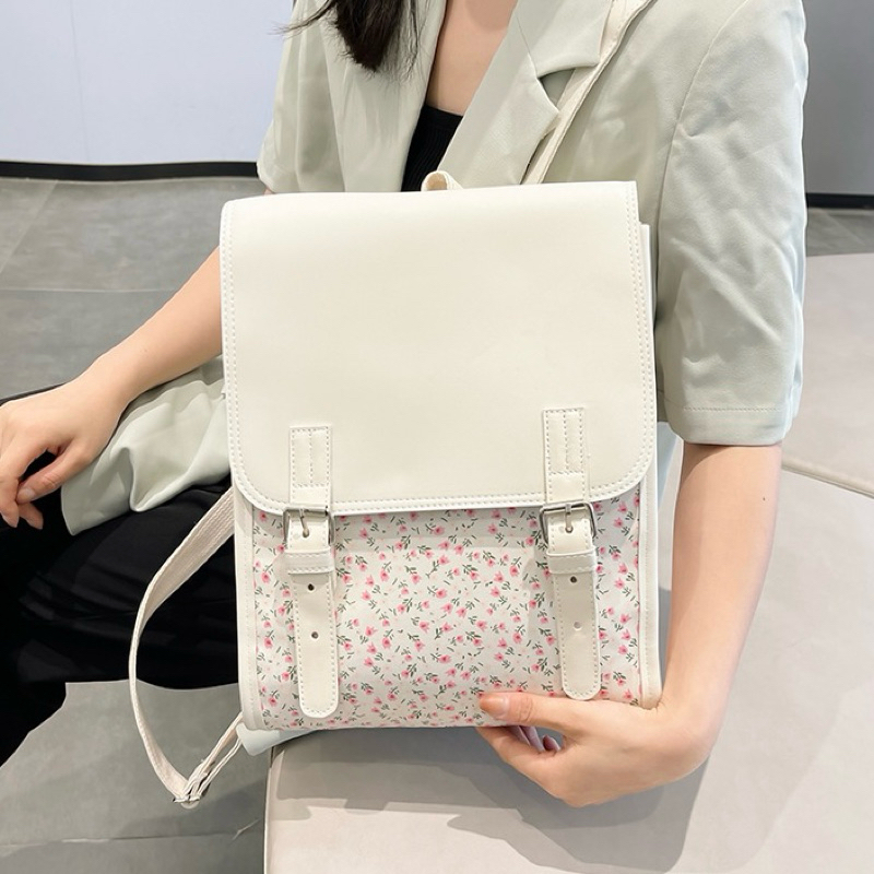 Flower Korean Jelly Backpack