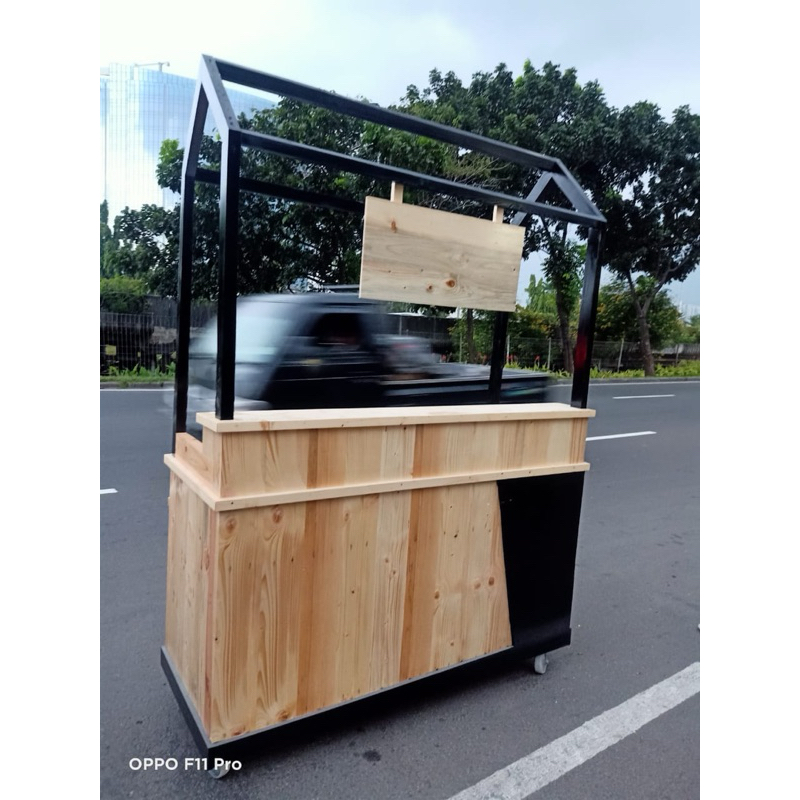 GEROBAK MINUMAN , GEROBAK JATI BELANDA , GEROBAK ES , GEROBAK MURAH