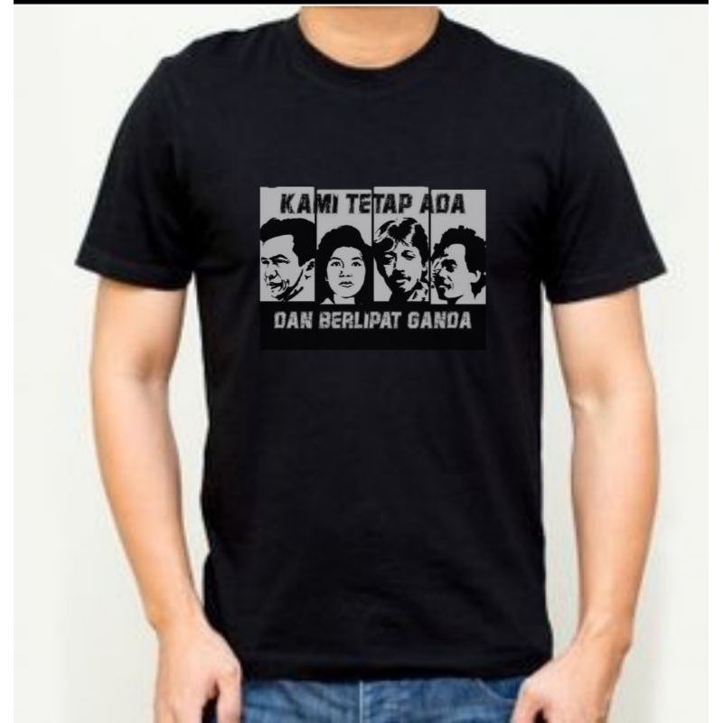 Tshirt Baju Kaos Wiji Thukul dkk Premium Combet